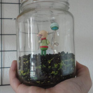 Quilling 3D: petit prince sur sa planète