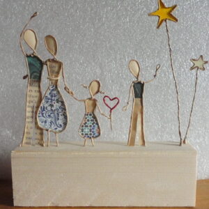 Poésie de papier famille