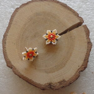 Clous d'oreilles: fleur