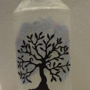 Lampe bouteille: les quatre saisons